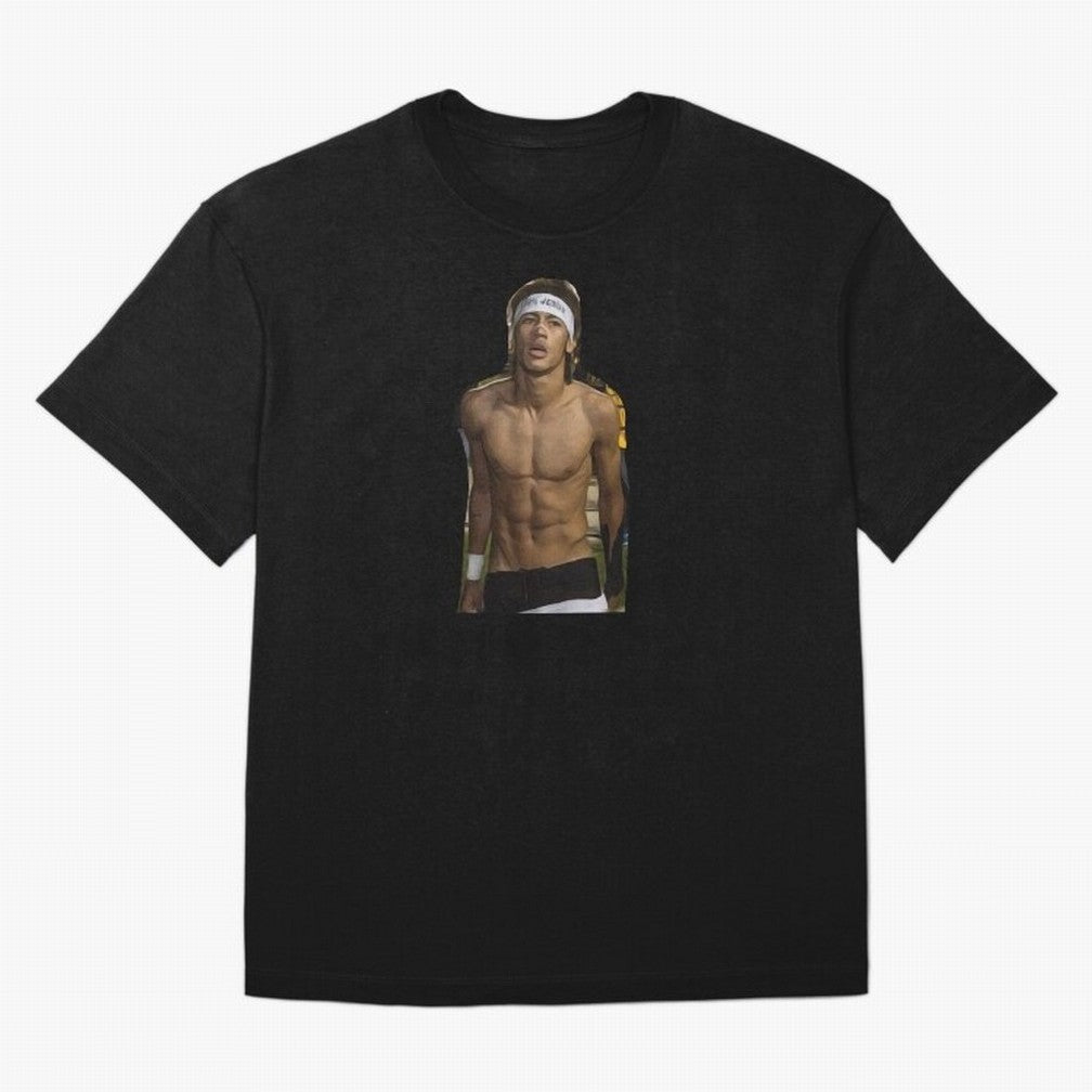 NEYMAR JR - OIL PAINTING PRINT Classic T-Shirt Celebrate Unforgettable Nights in Match Day Hype around FIFA World Cup 2026 Group Stage, Mbappe, England and Germany, Vintage Soccer Flavor, Modern Football Stars, National Flags and Final Night