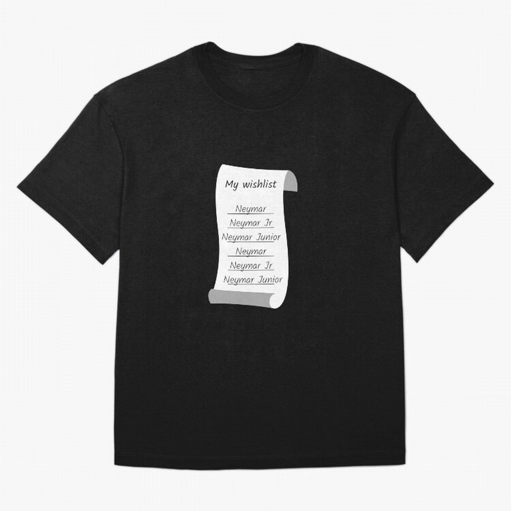 My Wishlist Neymar Jr Neymar Neymar Junior Oversized T-Shirt Feel International Energy from FIFA World Cup 2026 Group Stage Celebrating Mbappe, England and Germany Energy, Champion Mindset, Group Stage Buzz, Knockout Tension and Passionate Fan