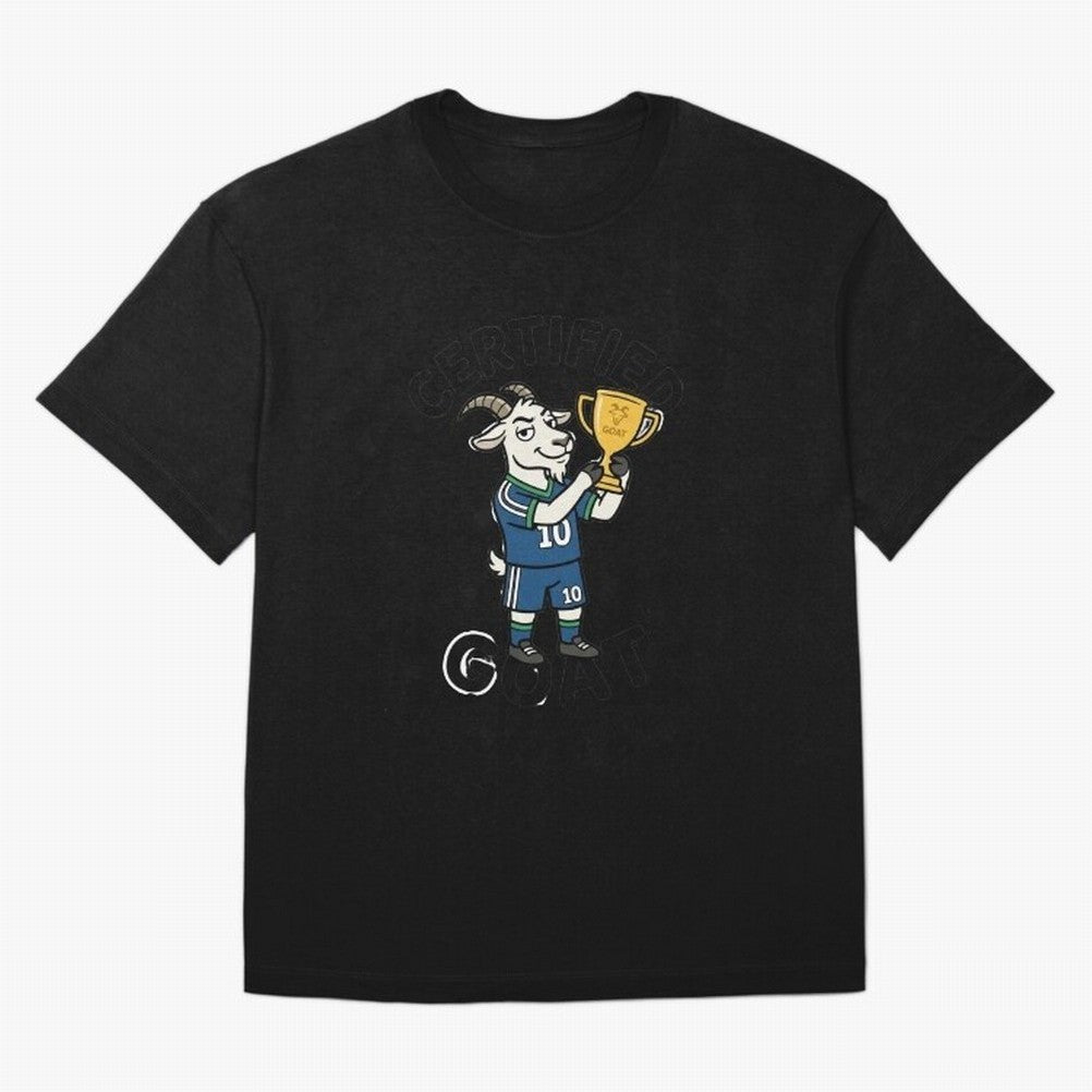 Certified G.O.A.T Classic T-Shirt Capture Global Football Passion for FIFA World Cup 2026 USA Canada Mexico, Capturing Messi, CR7 and Mbappe, England, France and Netherlands, Global Supporter Spirit, Legendary Goals, National Colors and Tournament