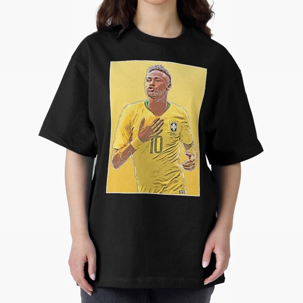 Neymar Oversized T-Shirt Turn Football Passion into FIFA World Cup 2026 USA Canada Mexico Connected to Mbappe and Neymar, England and Germany Energy, Stadium Memories, Football Loyalty, International Chants and Championship Tradition; Perfect for