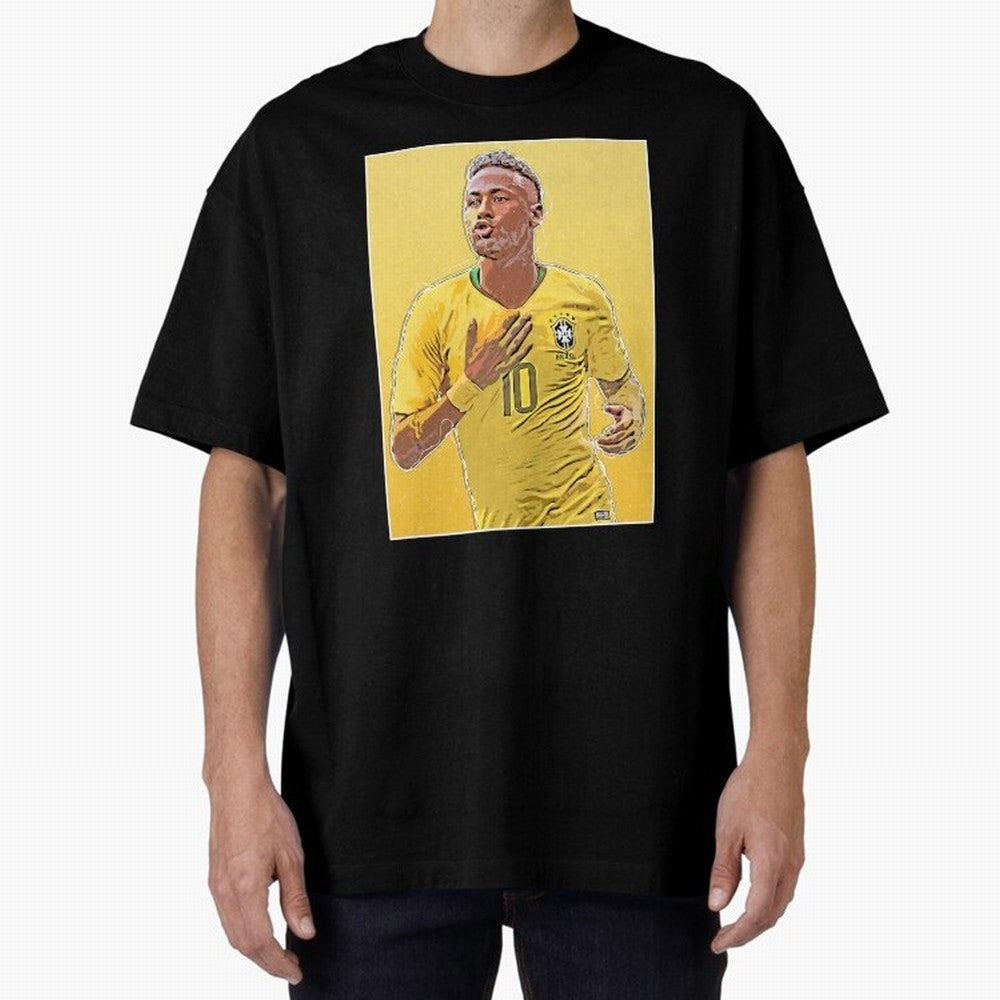 Neymar Oversized T-Shirt Turn Football Passion into FIFA World Cup 2026 USA Canada Mexico Connected to Mbappe and Neymar, England and Germany Energy, Stadium Memories, Football Loyalty, International Chants and Championship Tradition; Perfect for