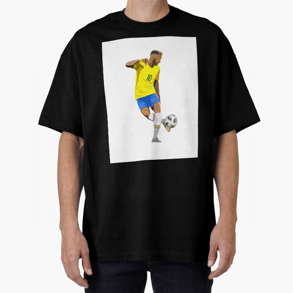 Neymar Jr Brazil Classic T-Shirt Bring Global Tournament Vibes to Global Football Passion for FIFA World Cup 2026 USA Canada Mexico, Connected to Messi and Cristiano Ronaldo, Brazil, Goal Celebration Energy, Supporter Heritage, Football Icons and