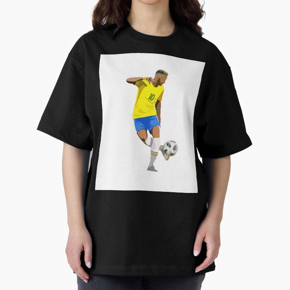 Neymar Jr Brazil Classic T-Shirt Bring Global Tournament Vibes to Global Football Passion for FIFA World Cup 2026 USA Canada Mexico, Connected to Messi and Cristiano Ronaldo, Brazil, Goal Celebration Energy, Supporter Heritage, Football Icons and