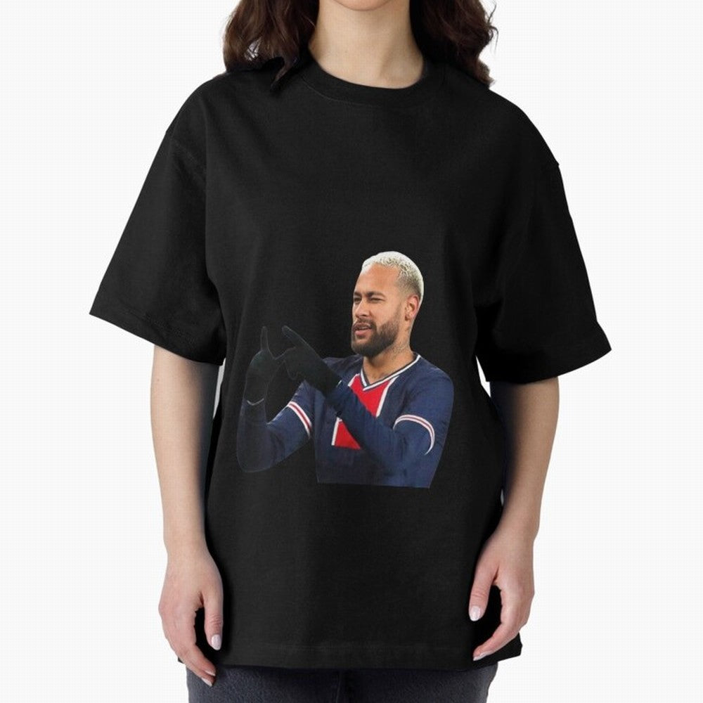 Neymar Junior Sticker Sticker Classic T-Shirt Bring Retro Soccer Energy to Global Football Passion for FIFA World Cup 2026 USA Canada Mexico, Centered on CR7, Brazil, Championship Spirit, Famous Goals, Roaring Crowds and International Football