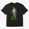 Brazil Essential T-Shirt Join Supporters Worldwide for FIFA World Cup 2026 Group Stage Capturing Messi, Neymar and Mbappe, England and Germany Energy, Goal Celebration Energy, Supporter Heritage, Football Icons and Worldwide Tournament Joy; Ideal