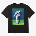Ronaldo x Neymar Wpap Art Classic T-Shirt Honor Football Greatness during FIFA World Cup 2026 Group Stage for Fans of Messi, CR7 and Mbappe and Portugal, Bringing Vintage Soccer Flavor, Modern Football Stars, National Flags and Final Night Emotion;