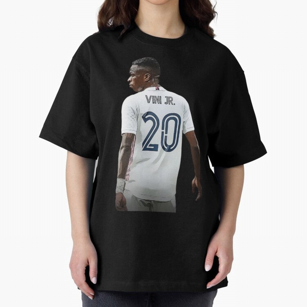 Vinicius Jr 20 - Madrid Classic T-Shirt Fuel Match Day Hype around FIFA World Cup 2026, CR7, England and Germany, Champion Mindset, Group Stage Buzz, Knockout Tension and Passionate Fan Culture; Made for Die Hard Supporters, Soccer Lovers, Game Day