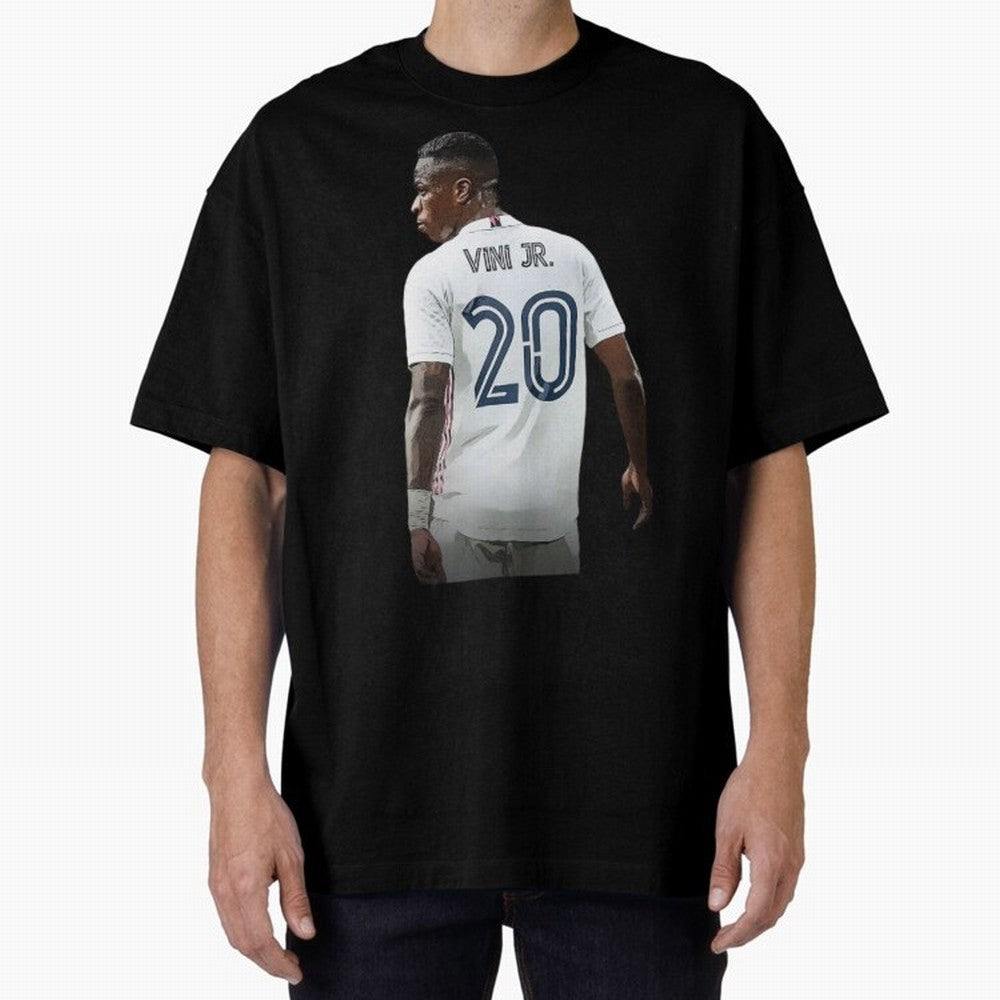 Vinicius Jr 20 - Madrid Classic T-Shirt Fuel Match Day Hype around FIFA World Cup 2026, CR7, England and Germany, Champion Mindset, Group Stage Buzz, Knockout Tension and Passionate Fan Culture; Made for Die Hard Supporters, Soccer Lovers, Game Day