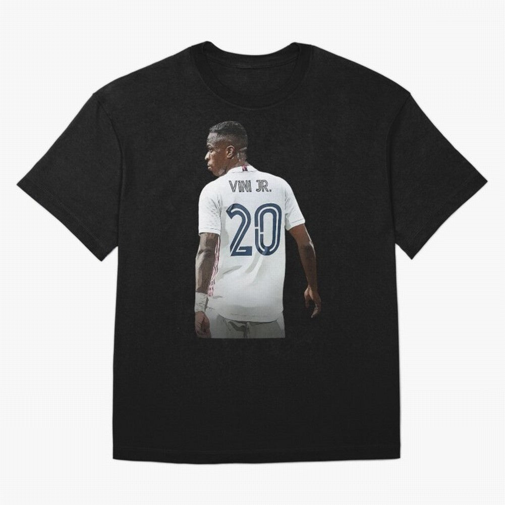 Vinicius Jr 20 - Madrid Classic T-Shirt Fuel Match Day Hype around FIFA World Cup 2026, CR7, England and Germany, Champion Mindset, Group Stage Buzz, Knockout Tension and Passionate Fan Culture; Made for Die Hard Supporters, Soccer Lovers, Game Day
