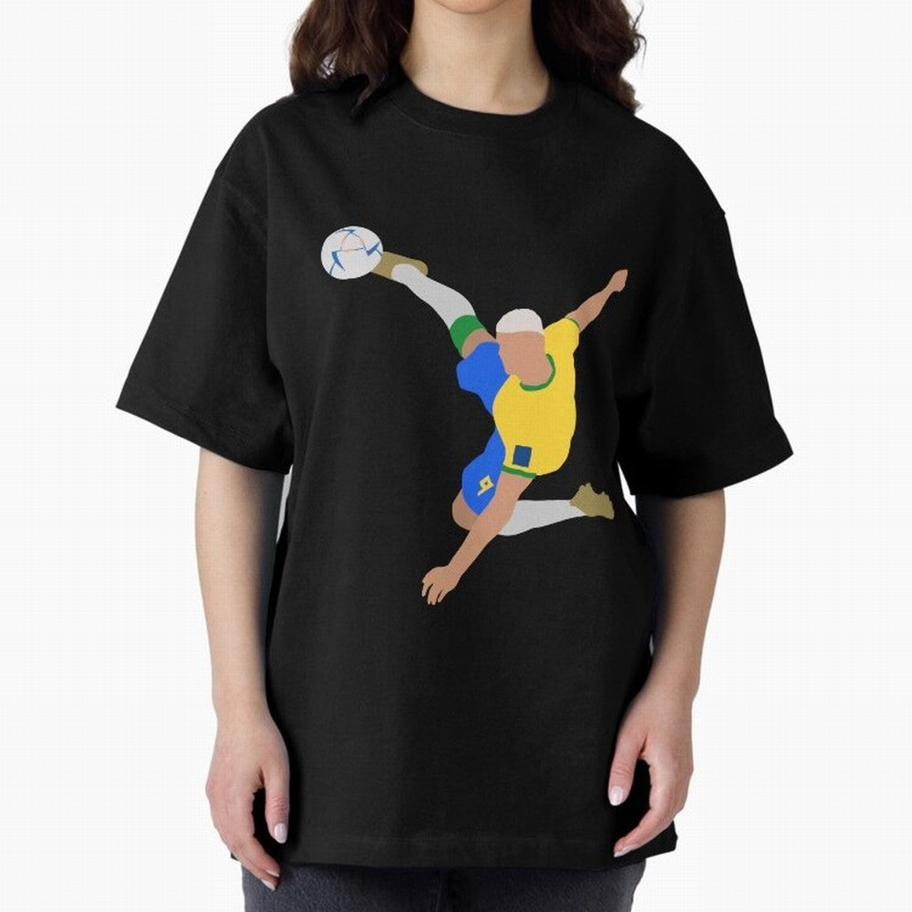 Richarlison Brazil Bicycle Kick Football Goal Classic T-Shirt Get Ready for Match Day Hype around FIFA World Cup 2026, Mbappe and Neymar, England, Football Passion, Legendary Performances, Festival Vibes and Supporter Community; Created for Match