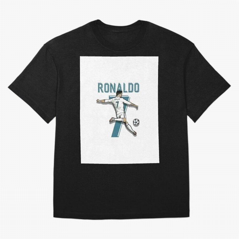 ronaldo Classic T-Shirt Follow the Road to the FIFA World Cup 2026 USA Canada Mexico Journey through Messi, Neymar and Mbappe Highlights, England, France and Netherlands Pride, Vintage Soccer Flavor, Modern Football Stars, National Flags and Final