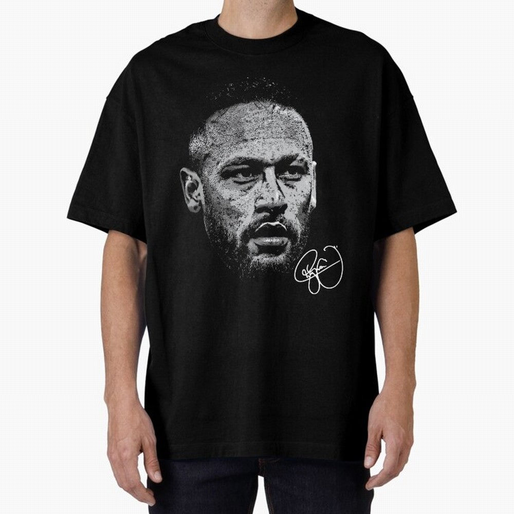 Neymar Signed Oversized T-Shirt Make Game Day About FIFA World Cup 2026 Group Stage for Fans of Neymar, Haaland and Cristiano Ronaldo and Argentina, France and Brazil, Bringing Stadium Memories, Football Loyalty, International Chants and