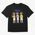Brazil Essential T-Shirt Celebrate Global Passion for FIFA World Cup 2026 Spirit, with Netherlands, Haaland and Mbappe, Goal Celebration Energy, Supporter Heritage, Football Icons and Worldwide Tournament Joy; Made for Die Hard Supporters, Soccer