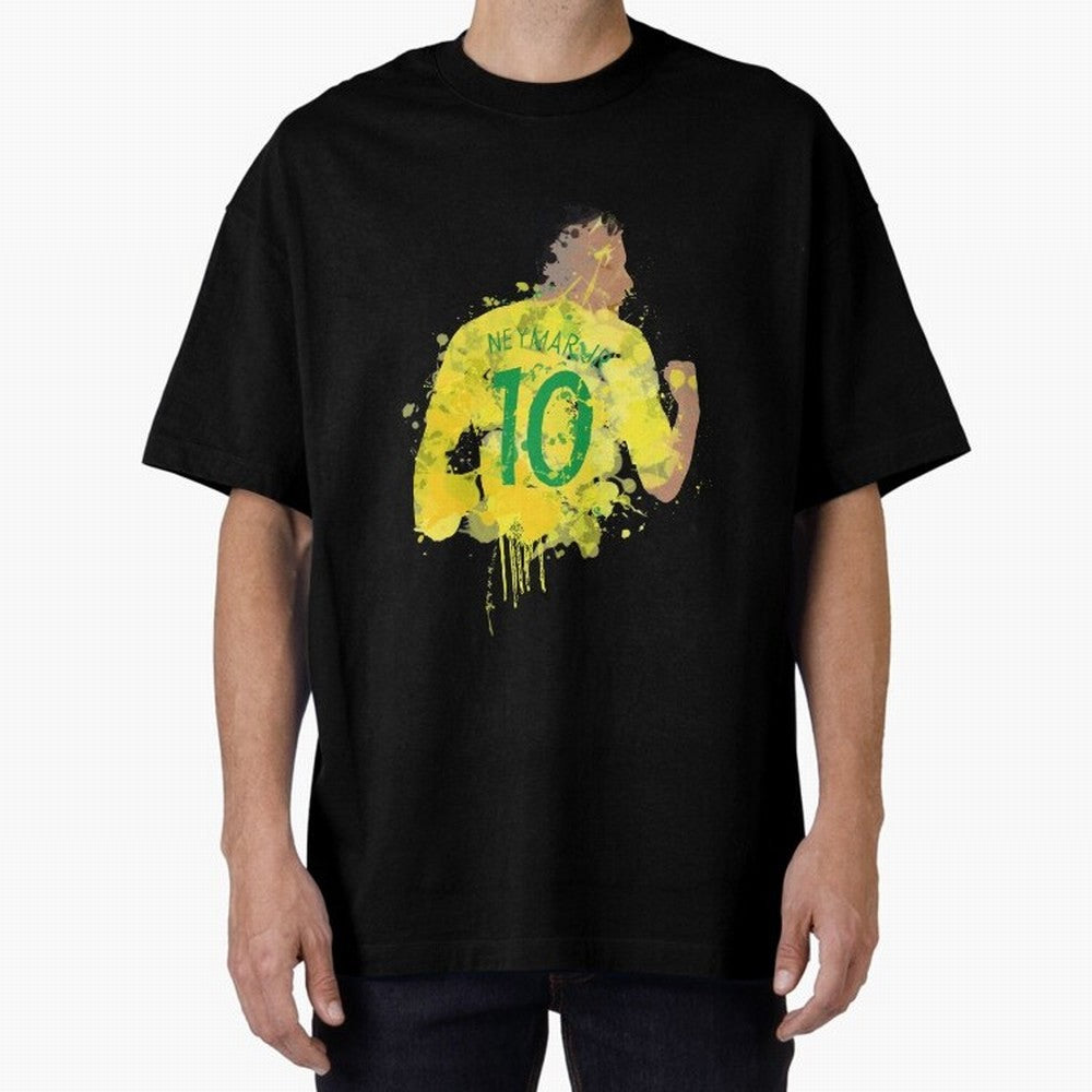 Neymar Jr- Brazil Legend Essential T-Shirt Capture Stadium Memories from FIFA World Cup 2026 USA Canada Mexico Highlighting Messi and Cristiano Ronaldo, Germany Energy, Sports Nostalgia, International Competition, Famous Players and Unforgettable