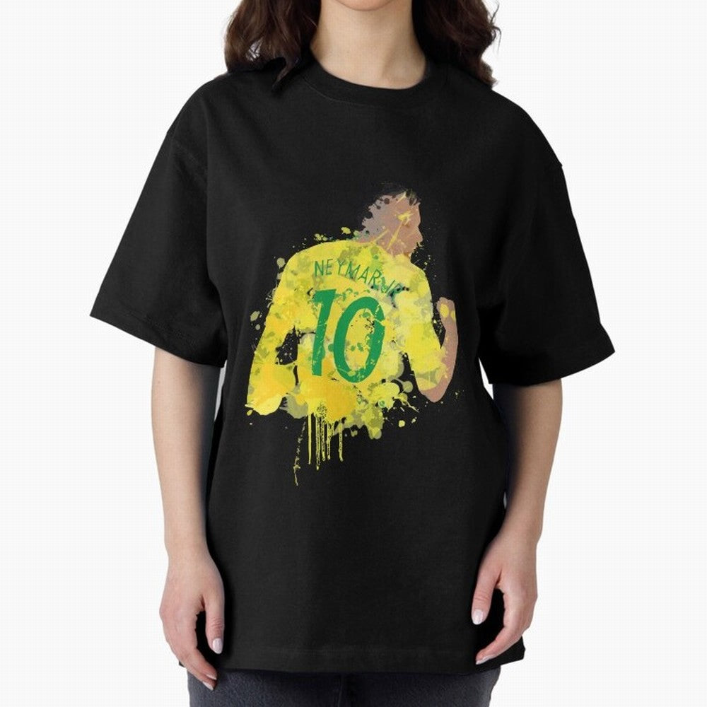 Neymar Jr- Brazil Legend Essential T-Shirt Capture Stadium Memories from FIFA World Cup 2026 USA Canada Mexico Highlighting Messi and Cristiano Ronaldo, Germany Energy, Sports Nostalgia, International Competition, Famous Players and Unforgettable