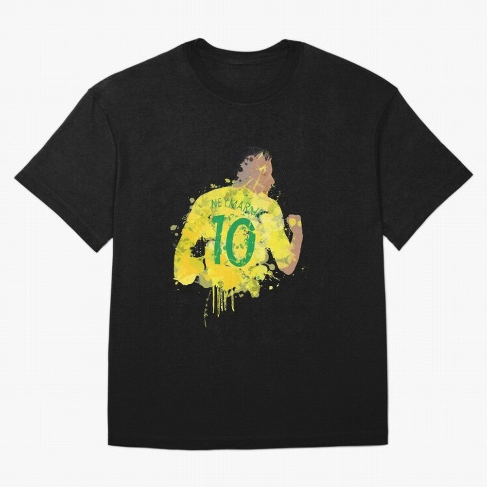 Neymar Jr- Brazil Legend Essential T-Shirt Capture Stadium Memories from FIFA World Cup 2026 USA Canada Mexico Highlighting Messi and Cristiano Ronaldo, Germany Energy, Sports Nostalgia, International Competition, Famous Players and Unforgettable
