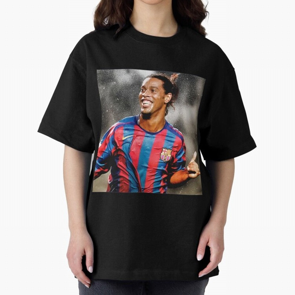 ronaldinho Classic T-Shirt Bring a Vintage Feel to FIFA World Cup 2026 USA Canada Mexico with Mbappe and Neymar, Germany Energy, Classic Soccer Heritage, Championship Pressure, Fan Loyalty and International Pride; Perfect for Fans, Collectors,