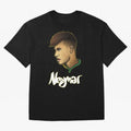 Neymar jr Team Brazil Oversized T-Shirt Show Passion for the Stars of FIFA World Cup 2026 USA Canada Mexico Spirit, Filled with Argentina, Neymar, Retro Football Energy, Iconic Rivalries, Trophy Chase Drama and Stadium Atmosphere; Built for