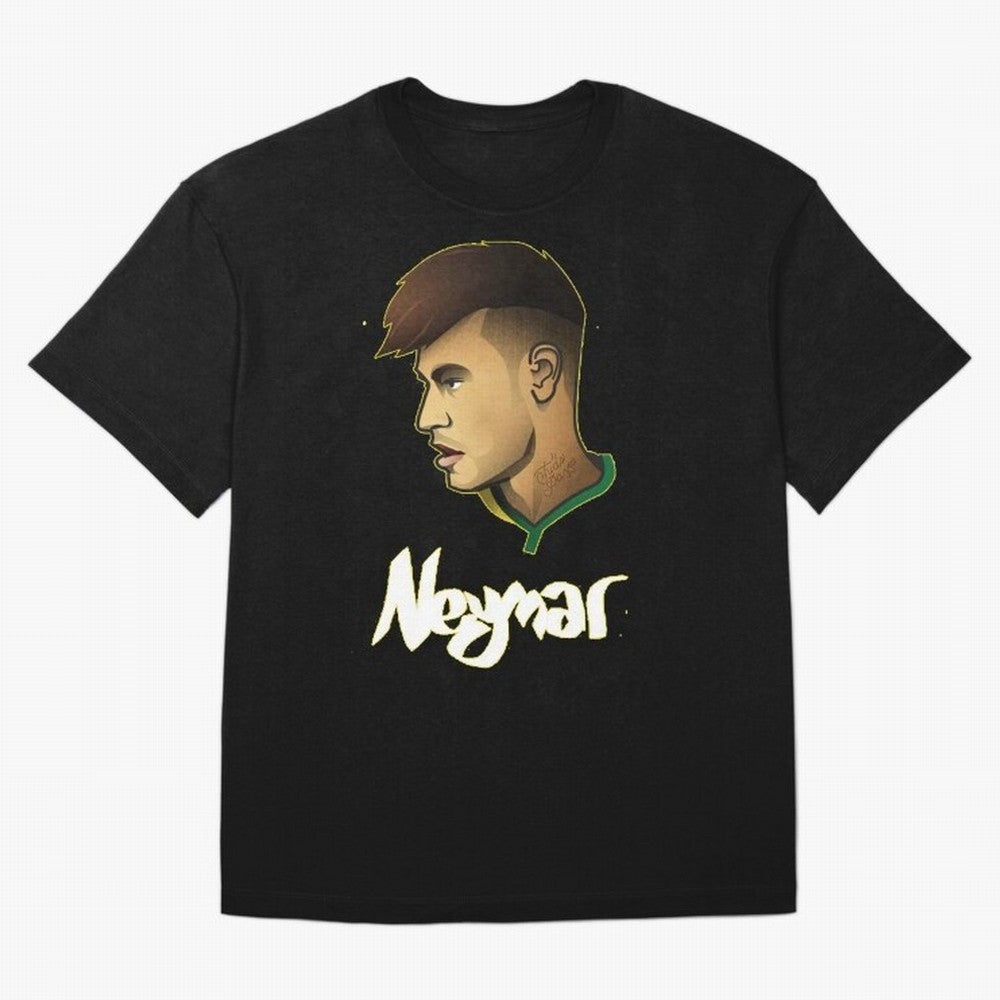 Neymar jr Team Brazil Oversized T-Shirt Show Passion for the Stars of FIFA World Cup 2026 USA Canada Mexico Spirit, Filled with Argentina, Neymar, Retro Football Energy, Iconic Rivalries, Trophy Chase Drama and Stadium Atmosphere; Built for