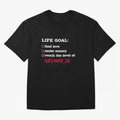 Life goal - Neymar Jr Classic T-Shirt Upgrade FIFA World Cup 2026 USA Canada Mexico Centered on Messi, CR7 and Mbappe, Spain Energy, Retro Football Energy, Iconic Rivalries, Trophy Chase Drama and Stadium Atmosphere; Perfect for People Who Love