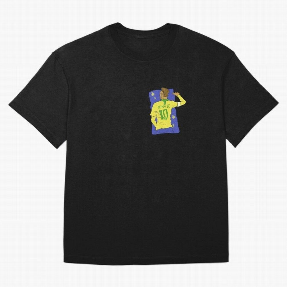 Neymar Jr. in Brazilian Glory Oversized T-Shirt Bring Trophy Dreams to FIFA World Cup 2026 USA Canada Mexico for Fans of Messi, Neymar and Mbappe and Spain and Netherlands, Bringing Worldwide Fan Energy, Dramatic Goals, Stadium Lights and