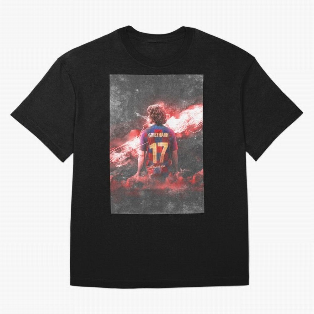 Barcelona Greizmann Classic T-Shirt Treasure Global Football Passion for FIFA World Cup 2026, Driven by Messi, CR7 and Mbappe, Spain and Netherlands, Worldwide Fan Energy, Dramatic Goals, Stadium Lights and Championship Celebrations; Great for