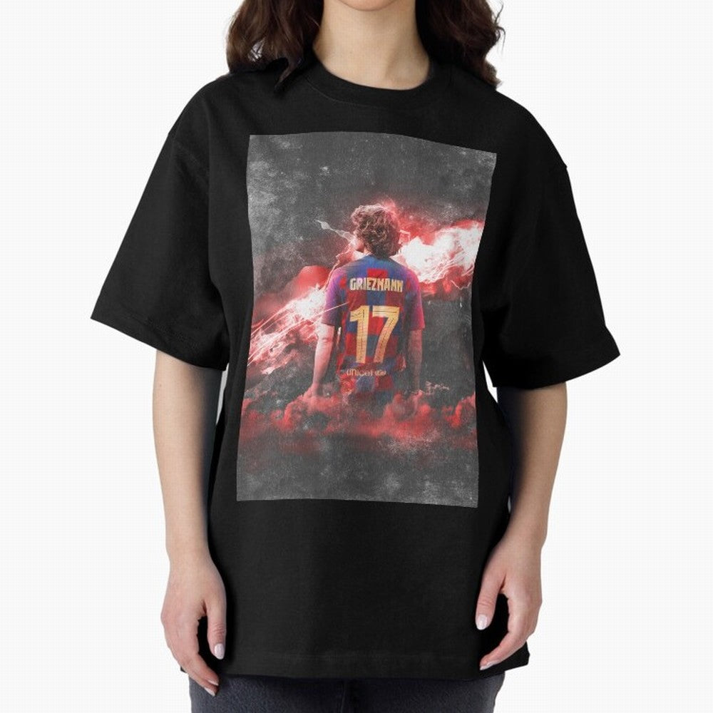 Barcelona Greizmann Classic T-Shirt Treasure Global Football Passion for FIFA World Cup 2026, Driven by Messi, CR7 and Mbappe, Spain and Netherlands, Worldwide Fan Energy, Dramatic Goals, Stadium Lights and Championship Celebrations; Great for