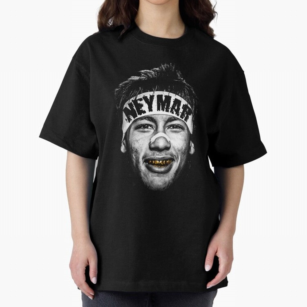 Design Big Face Neymar Jr. Classic T-Shirt Keep Football History Alive during the FIFA World Cup 2026 USA Canada Mexico Journey through Neymar, Haaland and Cristiano Ronaldo Highlights, Argentina and Brazil Pride, Stadium Chants, National Pride,