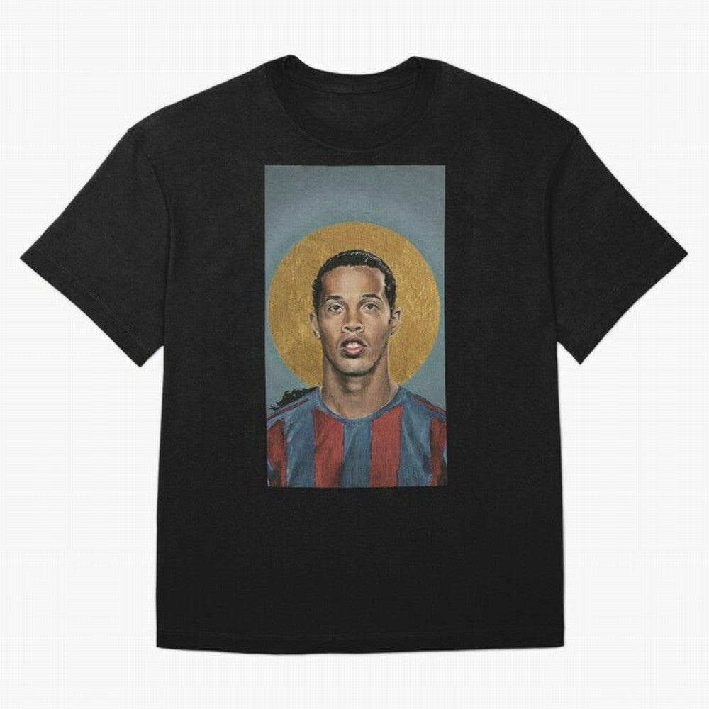 ronaldinho Oversized T-Shirt Celebrate the Magic of FIFA World Cup 2026 Driven by CR7 and Messi, Portugal, Spain and Germany Energy, Soccer Culture, Superstar Moments, National Team Dreams and Competitive Fire; Created for Match Day Parties, Soccer