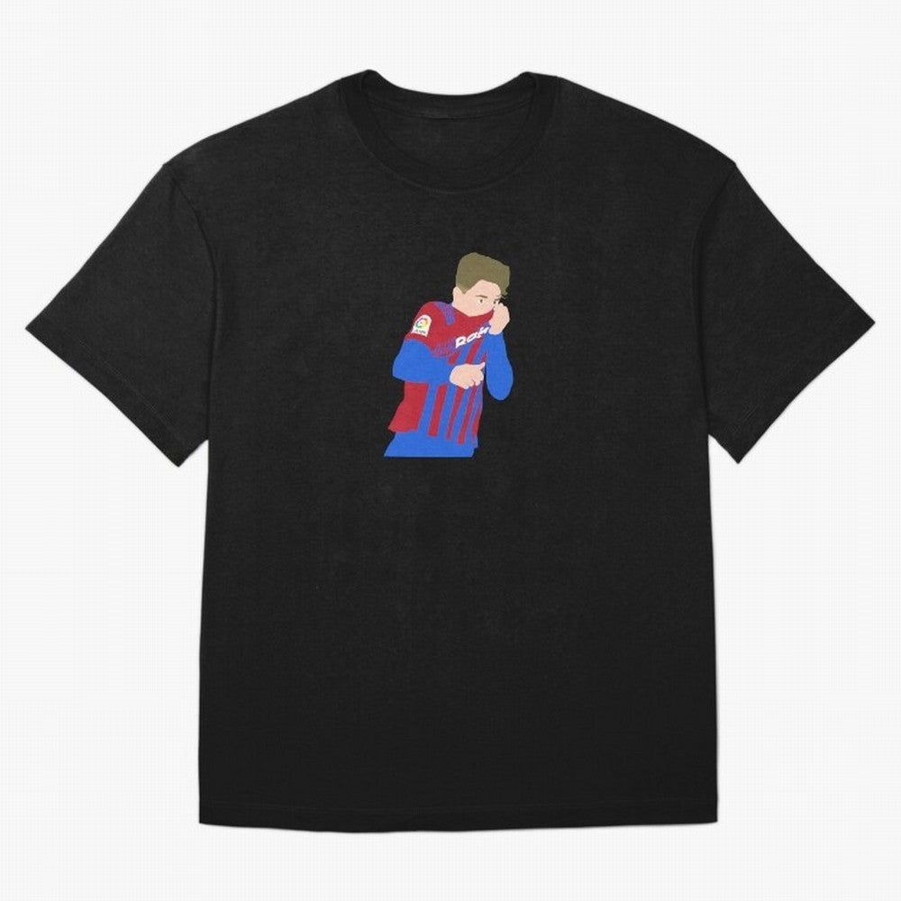 Gavi Barcelona Oversized T-Shirt Share the Excitement of FIFA World Cup 2026 Group Stage Spirit, Made for Spain, Neymar, Haaland and Cristiano Ronaldo, Vintage Soccer Flavor, Modern Football Stars, National Flags and Final Night Emotion; Made for