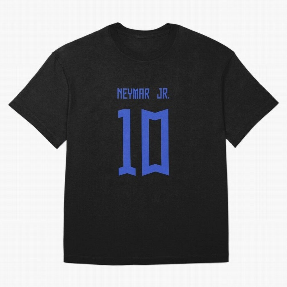 Neymar Jr Brazil White Jersey 2023 Oversized T-Shirt Carry the Dream of Match Day Hype around FIFA World Cup 2026 Group Stage, Haaland and Mbappe, Spain and Netherlands, Classic Soccer Heritage, Championship Pressure, Fan Loyalty and International