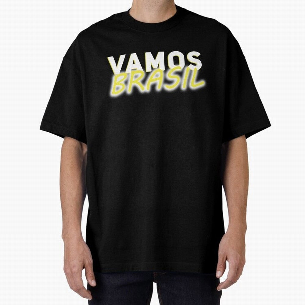 Come On Brazil Essential T-Shirt Fuel Global Football Passion for FIFA World Cup 2026 USA Canada Mexico, Centered on Messi and Cristiano Ronaldo, Portugal, Championship Spirit, Famous Goals, Roaring Crowds and International Football Unity; Made for