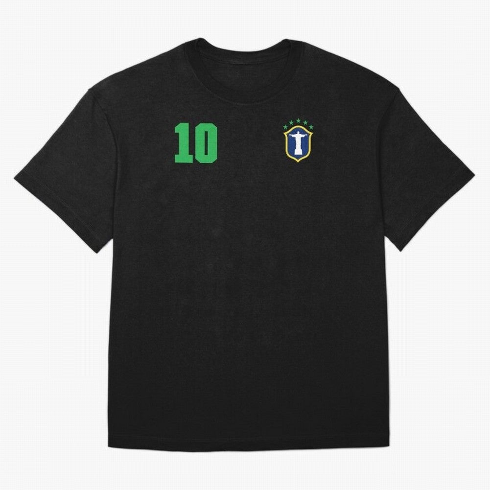 Retro Brazil Soccer Brazilian Futebol Jersey Brasil Essential T-Shirt Celebrate Fan Culture around Global Football Passion for FIFA World Cup 2026, Centered on Messi, Argentina and Brazil, Global Supporter Spirit, Legendary Goals, National Colors