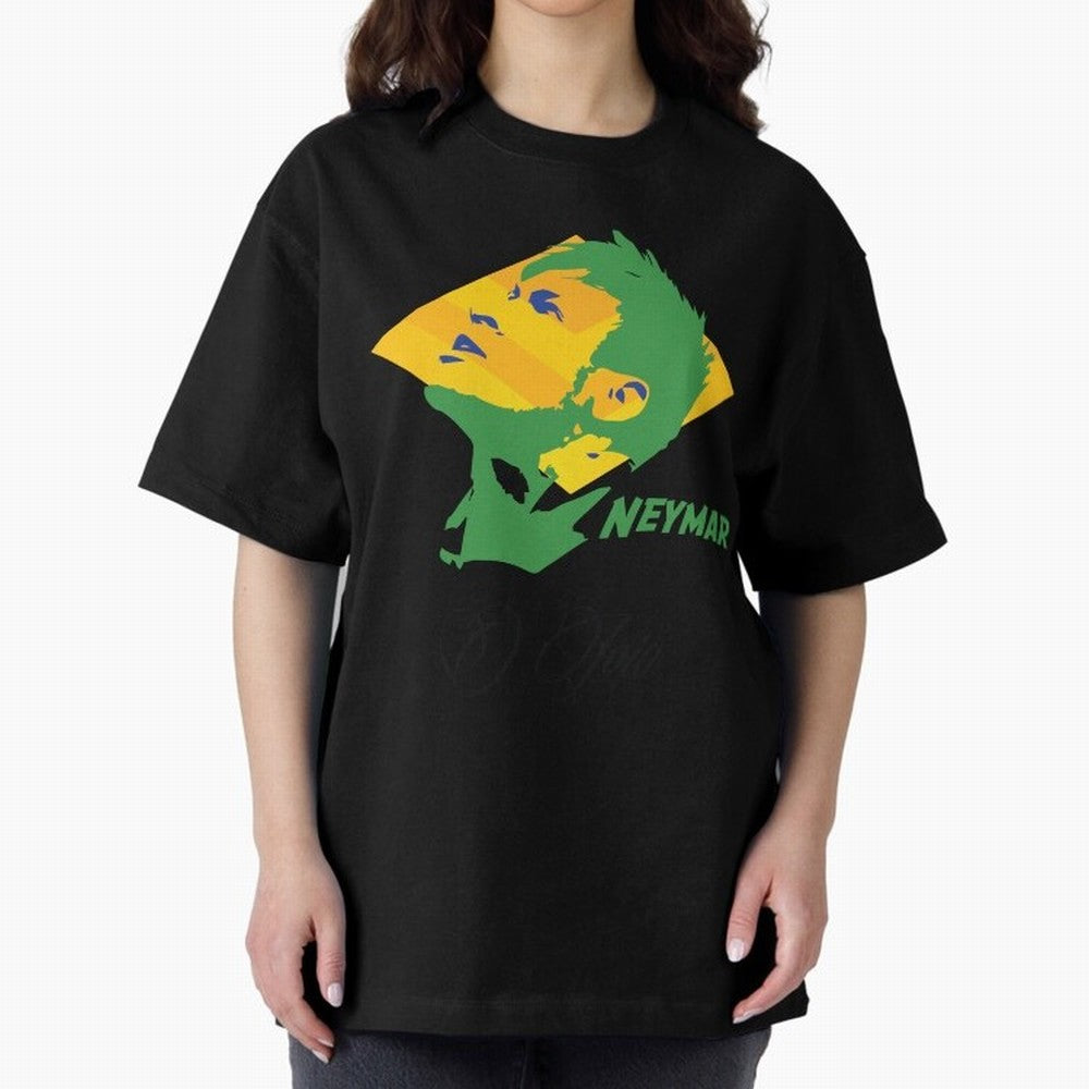 BRAZIL NEYMAR JR. WC 14 FOOTBALL T-SHIRT Essential T-Shirt Back the Journey through Global Football Passion for FIFA World Cup 2026 Group Stage, with Neymar, Haaland and Cristiano Ronaldo, France, Football Festival Excitement, Trophy Ambitions,
