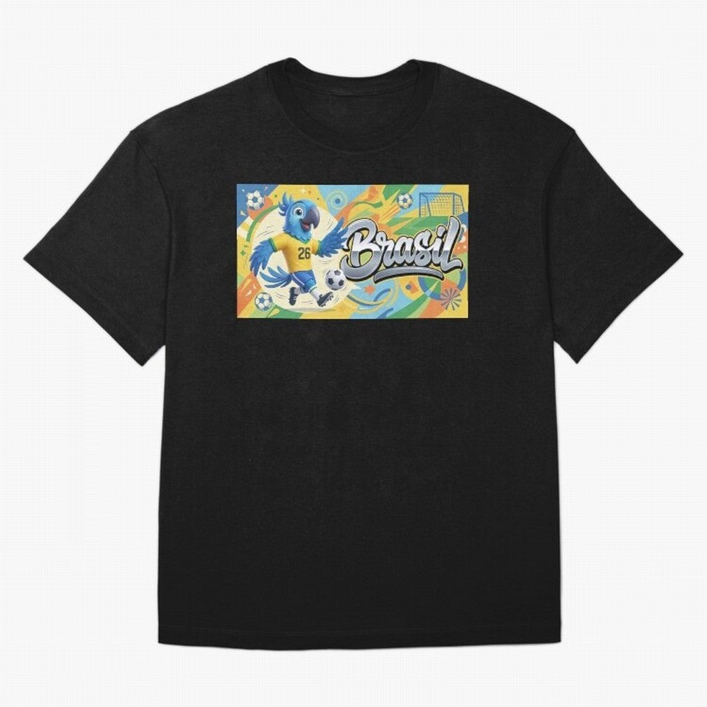 World Cup 2026 Brazil Soccer Team Fan Art Classic T-Shirt Celebrate Classic Football Spirit in Global Football Passion for FIFA World Cup 2026, Featuring Messi, Spain and Netherlands, Classic Soccer Heritage, Championship Pressure, Fan Loyalty and
