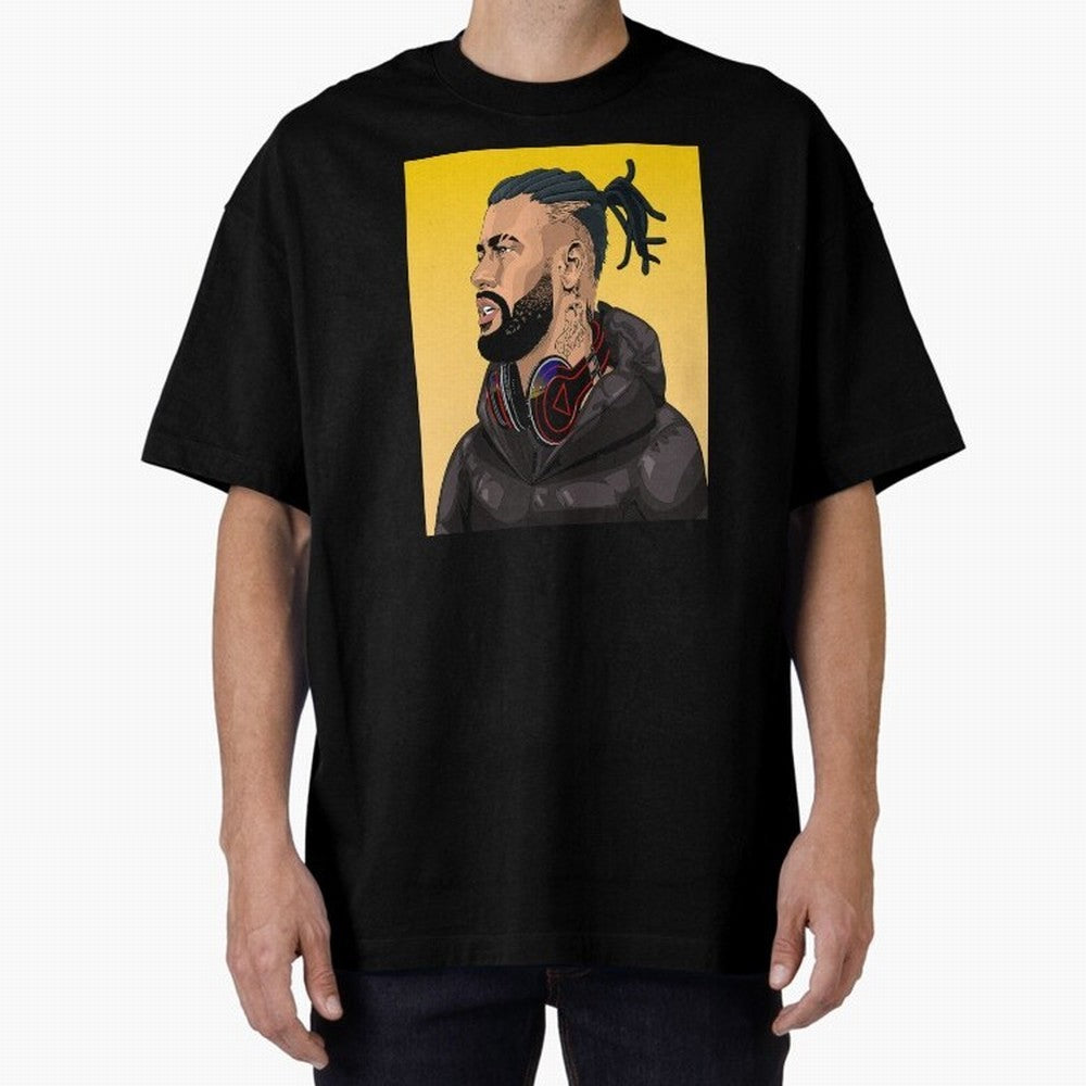 BMM x Neymar Jr. Episode 01- HUMAN #425 Classic Wear Oversized T-Shirt Show Championship Spirit for Match Day Hype around FIFA World Cup 2026 USA Canada Mexico, Mbappe and Neymar, England and Germany, Match Day Excitement, Supporter Culture, Golden
