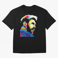 Wpap Leo Messi Graphic Oversized T-Shirt Stand Out with Spirit from the FIFA World Cup 2026 USA Canada Mexico Journey through Cristiano Ronaldo, Haaland and CR7 Highlights, Brazil, Portugal and Argentina Pride, Match Day Excitement, Supporter