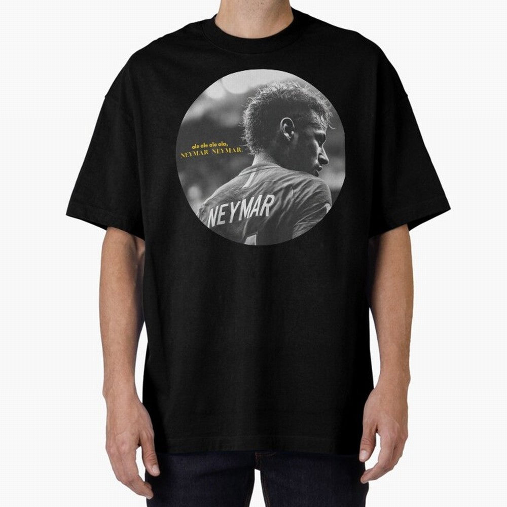 Neymar Ole Ole Ole Premium T-Shirt Celebrate Golden Goal Energy in FIFA World Cup 2026 Spirit, Driven by Argentina, France and Brazil, Cristiano Ronaldo, Haaland and CR7, Goal Celebration Energy, Supporter Heritage, Football Icons and Worldwide