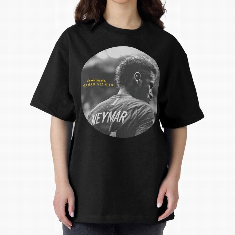 Neymar Ole Ole Ole Premium T-Shirt Celebrate Golden Goal Energy in FIFA World Cup 2026 Spirit, Driven by Argentina, France and Brazil, Cristiano Ronaldo, Haaland and CR7, Goal Celebration Energy, Supporter Heritage, Football Icons and Worldwide