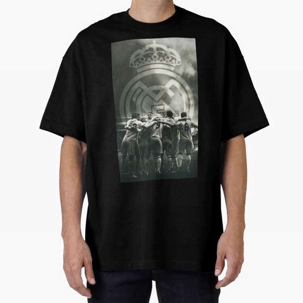 King Madrid Premium T-Shirt Follow the Road to Match Day Hype around FIFA World Cup 2026 USA Canada Mexico, CR7 and Messi, Netherlands, Sports Nostalgia, International Competition, Famous Players and Unforgettable Victories; Ideal for Football