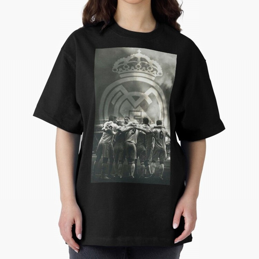 King Madrid Premium T-Shirt Follow the Road to Match Day Hype around FIFA World Cup 2026 USA Canada Mexico, CR7 and Messi, Netherlands, Sports Nostalgia, International Competition, Famous Players and Unforgettable Victories; Ideal for Football