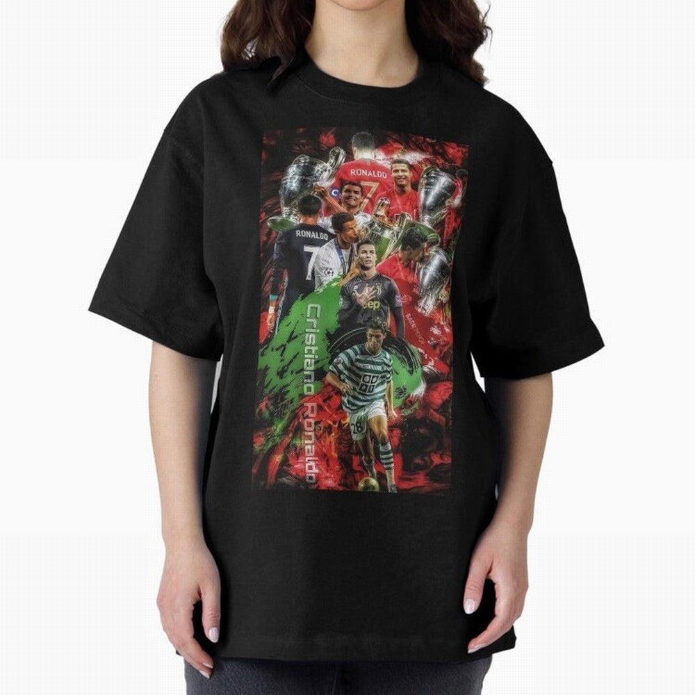 Goat cr7 Premium T-Shirt Show Fan Pride Across Match Day Hype around FIFA World Cup 2026 USA Canada Mexico, Haaland, Portugal, Spain and Germany, Championship Spirit, Famous Goals, Roaring Crowds and International Football Unity; Ideal for Football
