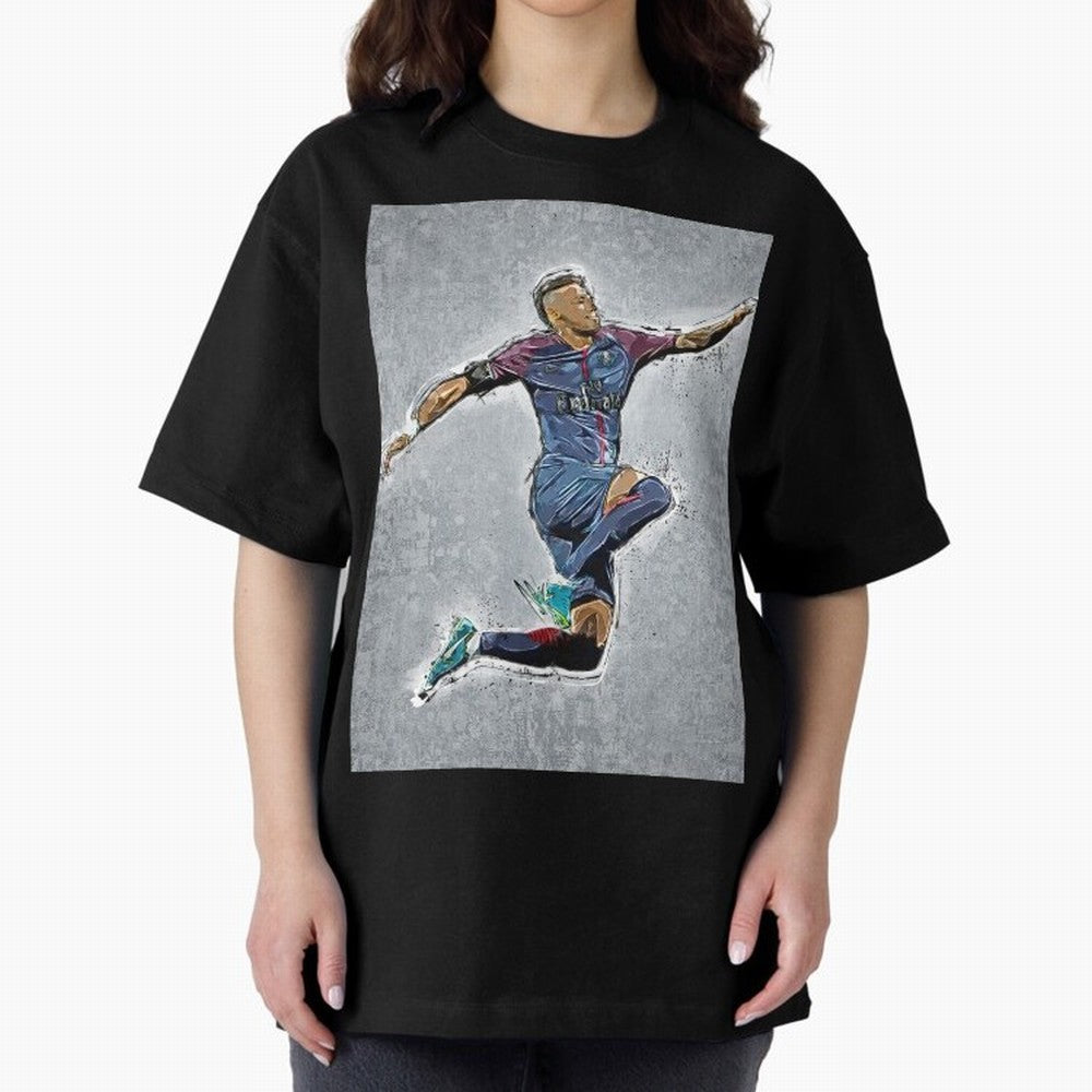 Neymar Jr Premium T-Shirt Enjoy Global Football Passion for FIFA World Cup 2026 Group Stage, Connected to Neymar, Haaland and Cristiano Ronaldo, Germany, Global Supporter Spirit, Legendary Goals, National Colors and Tournament Celebration; Ideal