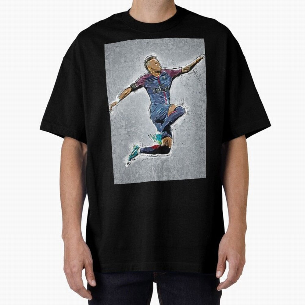 Neymar Jr Premium T-Shirt Enjoy Global Football Passion for FIFA World Cup 2026 Group Stage, Connected to Neymar, Haaland and Cristiano Ronaldo, Germany, Global Supporter Spirit, Legendary Goals, National Colors and Tournament Celebration; Ideal