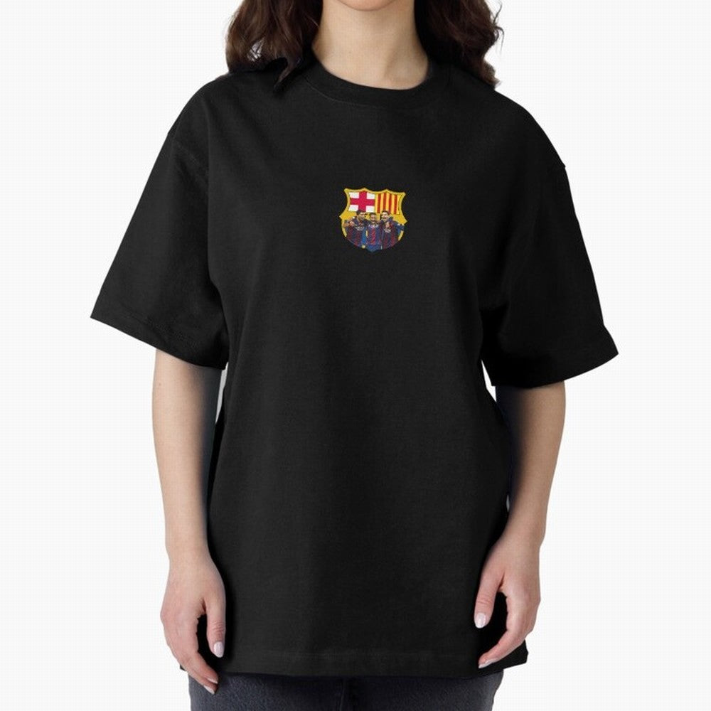 Barcelona logo, Massi, Neymar and Suar Premium T-Shirt Keep the Match Day Mood of FIFA World Cup 2026 Group Stage for Fans of Neymar and France, Bringing Retro Football Energy, Iconic Rivalries, Trophy Chase Drama and Stadium Atmosphere; Made for