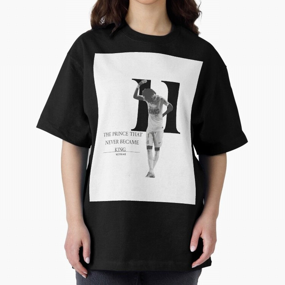 The Prince that never became king- neymar jr quote Graphic T-Shirt Feel the Heartbeat of FIFA World Cup 2026 Capturing Messi, Neymar and Mbappe, Germany Energy, Classic Soccer Heritage, Championship Pressure, Fan Loyalty and International Pride;