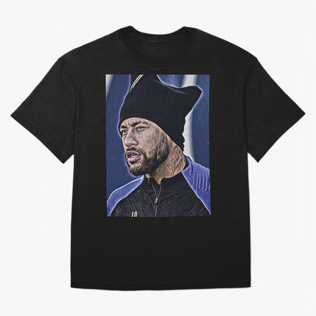 Neymar All Time Greatest Footballer Oversized T-Shirt Bring International Match Energy to Global Football Passion for FIFA World Cup 2026 USA Canada Mexico, Capturing Cristiano Ronaldo, Germany, Stadium Chants, National Pride, Trophy Dreams and