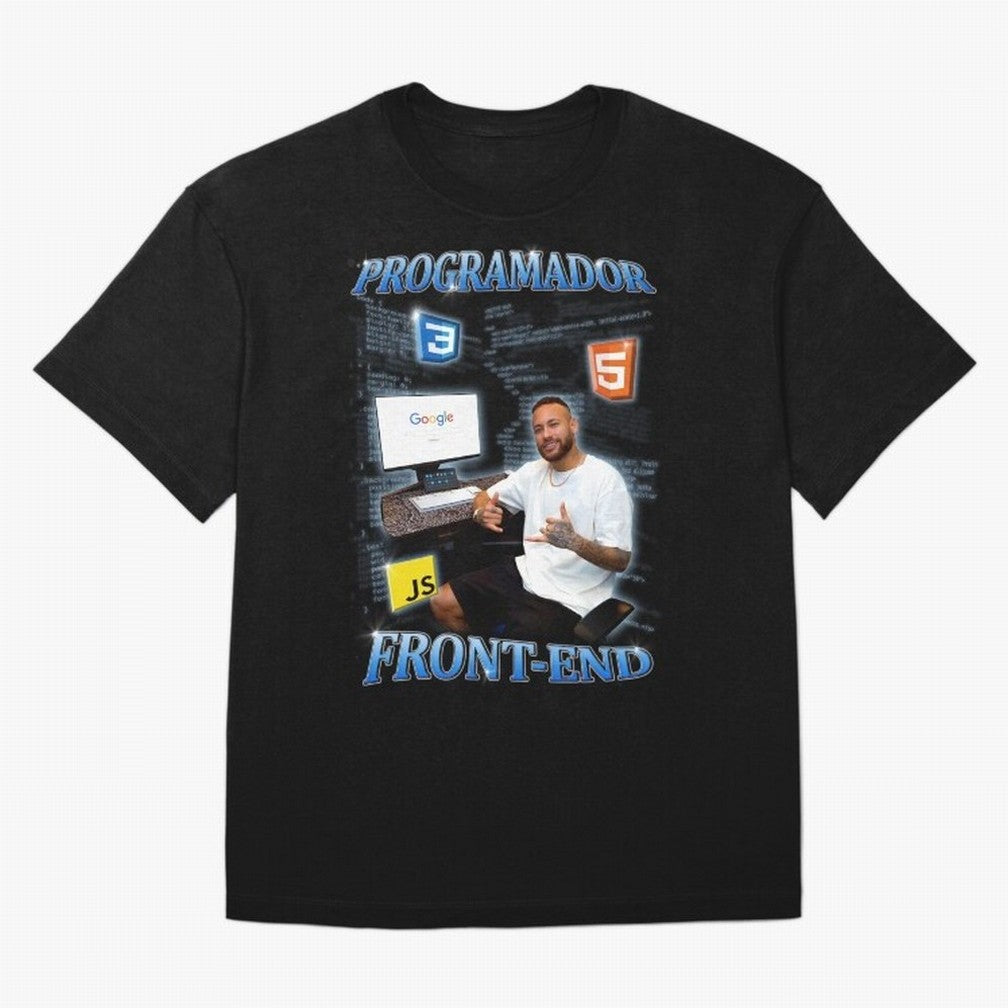 Programador front-end Neymar - Spanish Classic T-Shirt Join the Global Buzz around Match Day Hype around FIFA World Cup 2026, Mbappe, England, France and Netherlands, Retro Football Energy, Iconic Rivalries, Trophy Chase Drama and Stadium