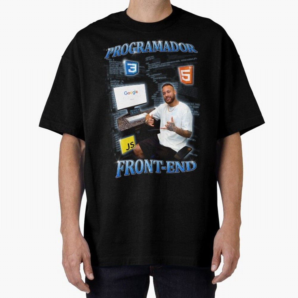 Programador front-end Neymar - Spanish Classic T-Shirt Join the Global Buzz around Match Day Hype around FIFA World Cup 2026, Mbappe, England, France and Netherlands, Retro Football Energy, Iconic Rivalries, Trophy Chase Drama and Stadium
