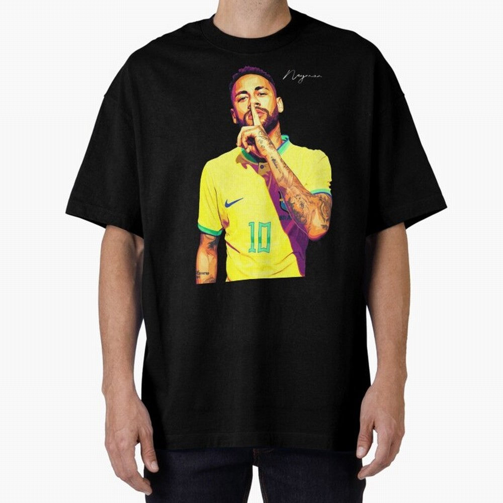 Neymar - vector Classic T-Shirt Relive Legendary Nights from FIFA World Cup 2026 Group Stage Spirit, Connected to France and Portugal, Neymar, Supporter Pride, Iconic Celebrations, Legendary Names and Global Match Day Energy; Ideal for Fans Who
